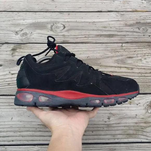 Men 2012 Nike Air Max Tailwind 96-12 Bred Running Shoes Sneakers