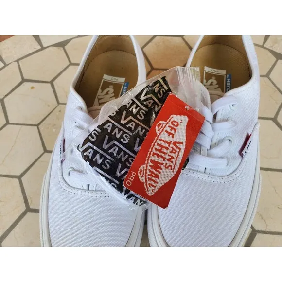 Men And Youth Size 5 VANS Authentic Pro True White Women Size 6.5 Unisex Style