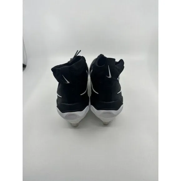 Men Nike Alpha Huarache NXT Black White Baseball Cleats DJ6517-001 Size 8