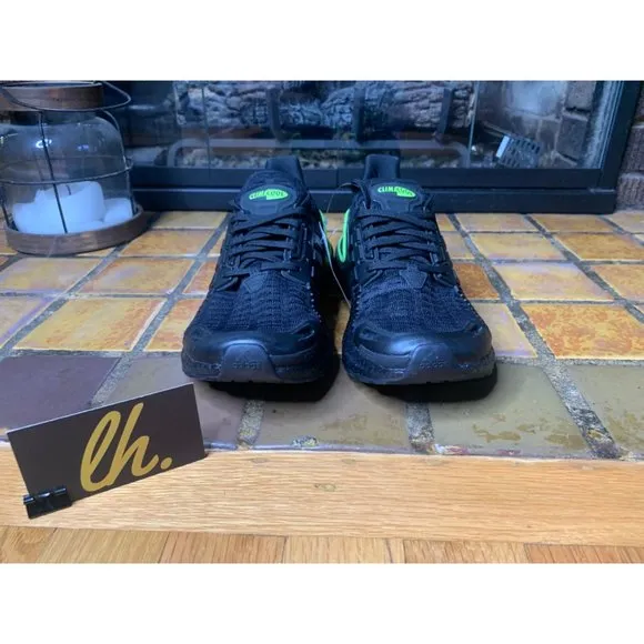 Mens 9 Adidas Ultraboost DNA CC 1 ClimaCool Black Volt Athletic Running Shoes GX