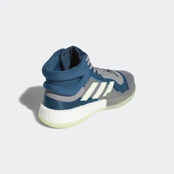 MEN'S adidas Marquee Boost Basketball Shoes Tech Mineral Glow F97277 Size 7.5