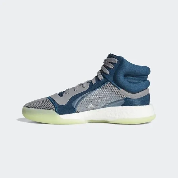 MEN'S adidas Marquee Boost Basketball Shoes Tech Mineral Glow F97277 Size 7.5