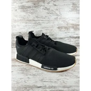 Men's Adidas Originals NMD_R1 Black/Gum Sneakers Sz 13 Athletic Gym EUC!
