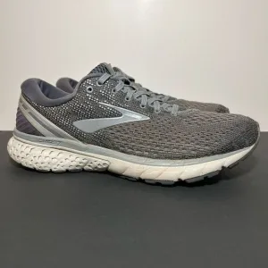 Mens BROOKS Ghost 11 Gray Running Shoes / Size 10 Medium