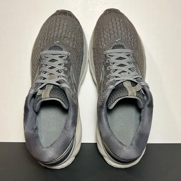Mens BROOKS Ghost 11 Gray Running Shoes / Size 10 Medium