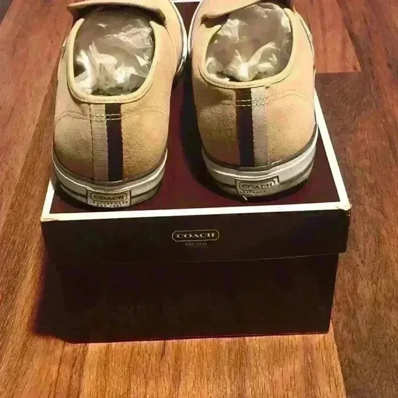 Men’s Coach Slip on Loafer Shoes!