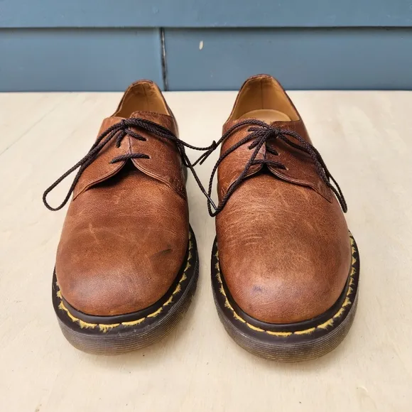 Men's Dr. Martens Leather 1461 Abandon Shoes - Size US 10 M