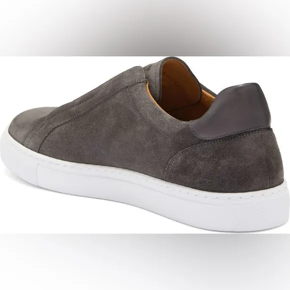 Men's Gray Slip-On Sneakers