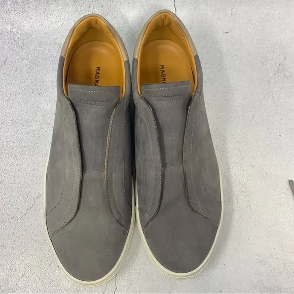 Men's Gray Slip-On Sneakers
