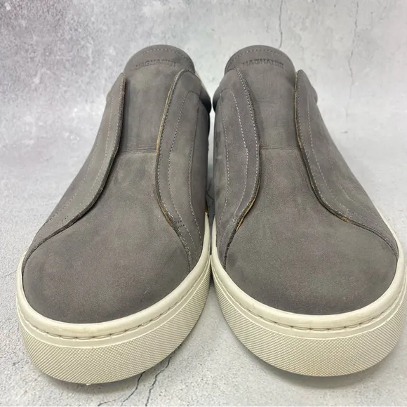 Men's Gray Slip-On Sneakers