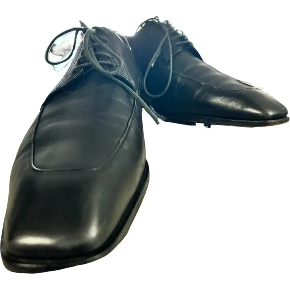 Men's Hugo Boss Remy Oxford US11 Black Shoes Leather