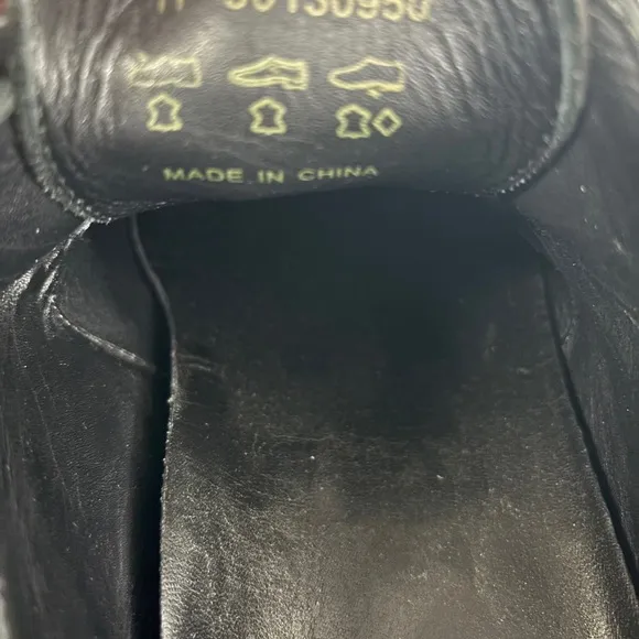 Men's Hugo Boss Remy Oxford US11 Black Shoes Leather