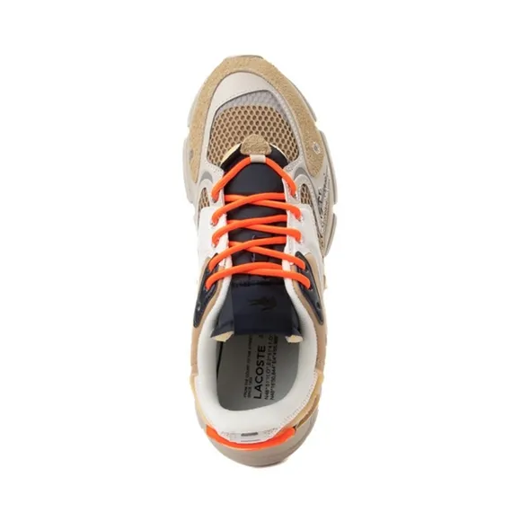 Mens Lacoste Sneakers L003 Neo Athletic Shoe Size 13 NEW Khaki Navy
