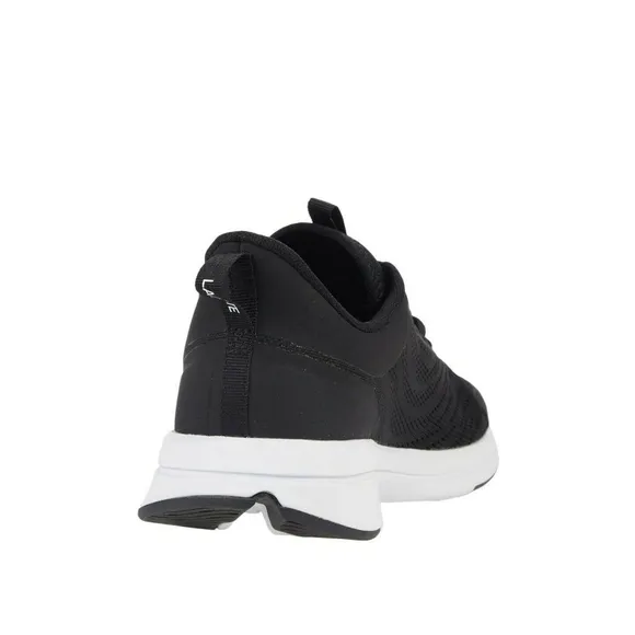 Mens Lacoste Sneakers Size 13 NEW Run Spin Black White Shoes