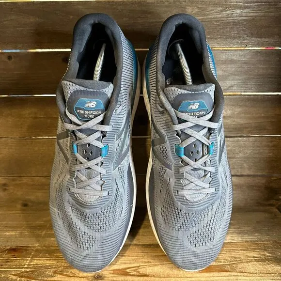 Mens New Balance Fresh Foam More‎ Blue Athletic Running Sneakers Shoes Size 14 D