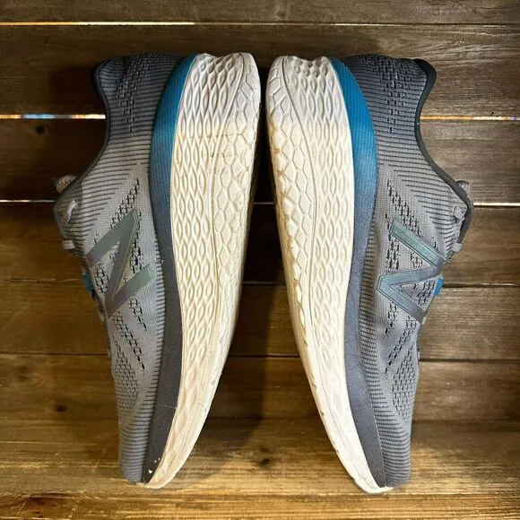 Mens New Balance Fresh Foam More‎ Blue Athletic Running Sneakers Shoes Size 14 D