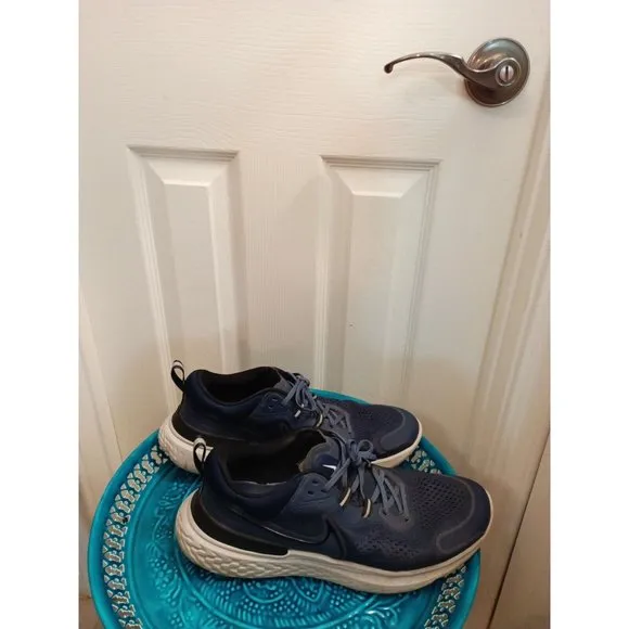 Men's Nike React Miler 2 Thunder Blue Running Shoes Size 13
