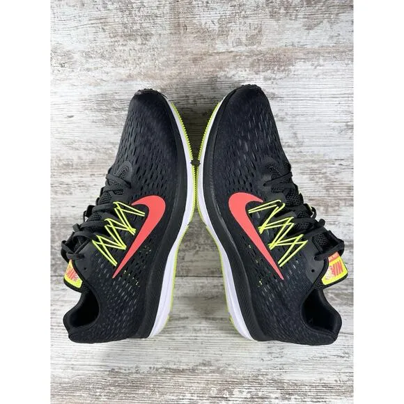 Men's Nike Zoom Winflo 5 Black Running Shoes Sz 11 Athletic Gym EUC!