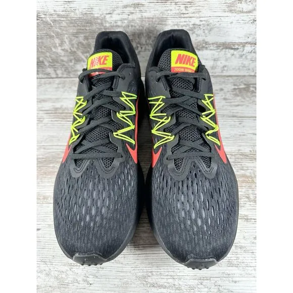 Men's Nike Zoom Winflo 5 Black Running Shoes Sz 11 Athletic Gym EUC!