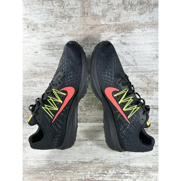 Men's Nike Zoom Winflo 5 Black Running Shoes Sz 11 Athletic Gym EUC!