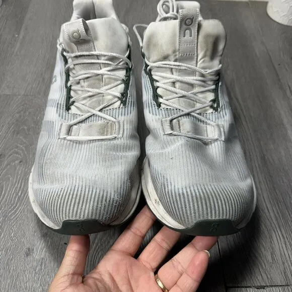 Men's On Cloudnova Void Running Shoes Sz 12.5 Swiss Engineering Frost Green