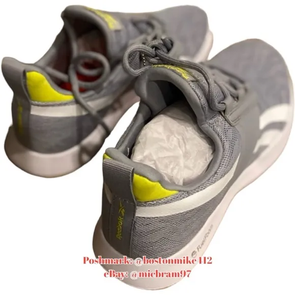 Mens Reebok Athletic Sneakers Size 9 Reebok Reago Pulse 2.0 Gray Training Shoes
