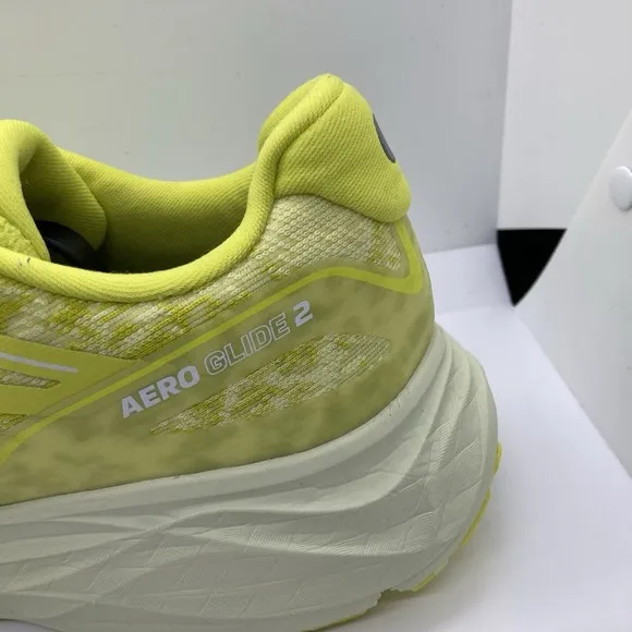 Men's Salomon Aero Glide 2 Running Shoes Sulphur Spring Sneakers 474269