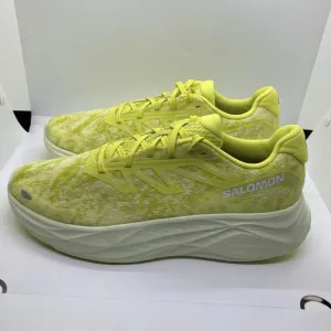Men's Salomon Aero Glide 2 Running Shoes Sulphur Spring Sneakers 474269