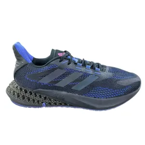 Men's Size 11 Adidas 4DFWD Pulse Shoes Black Purple Athletic Running Sneakers