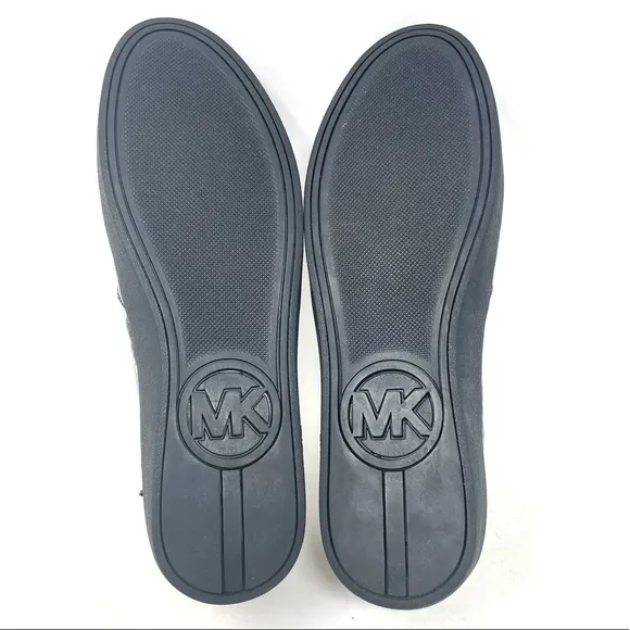 Michael Kors Slip On Sneaker Snakeskin Black Womens 8