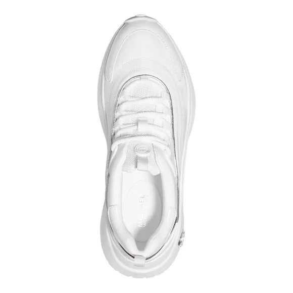 MICHAEL MICHAEL KORS Womens White 1&quot; Platform Trim Dara Training Shoes 11