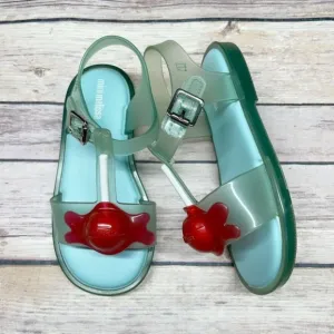 mini melissa Mini Mar Sandal II Light Green Lolly