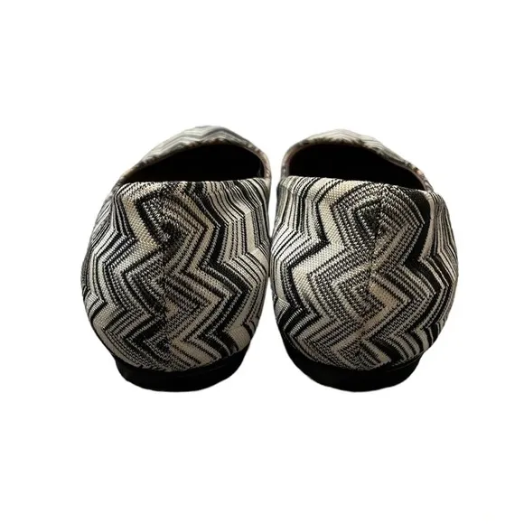Missoni Chevron Ballet Flats Zig Zag Made In Italy Retail $365 Size 38.5 US 8.5