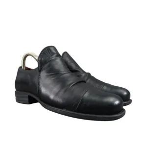 Miz Mooz Shoes Womens 6 Loafer Bootie Slip On Leather Lilith Black Boho Classic