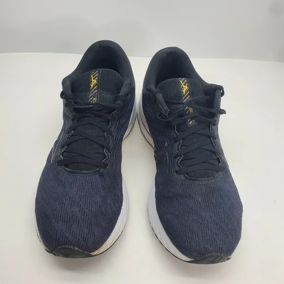 Mizuno Mens Wave Rider 26 411373 9ZMG Blue Running Shoes Sneakers Size 11.5