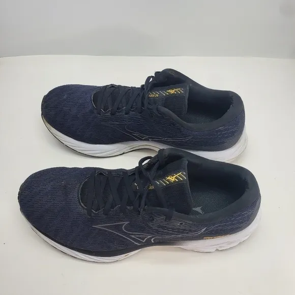 Mizuno Mens Wave Rider 26 411373 9ZMG Blue Running Shoes Sneakers Size 11.5