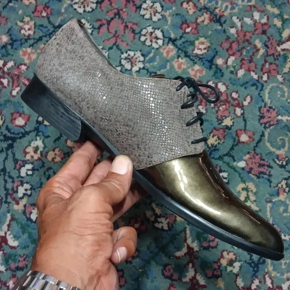 Munro Womens Two Tone Markella Luxury Derby