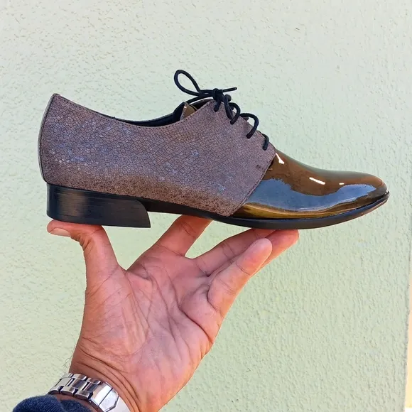 Munro Womens Two Tone Markella Luxury Derby