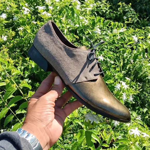 Munro Womens Two Tone Markella Luxury Derby