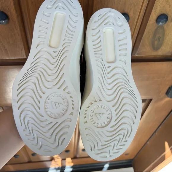 NEW! ADIDAS BY STELLA‎ MCCARTNEY COURT SLIP-ON SHOES Sz 4 Kids/ 5.5- 6 Women’s