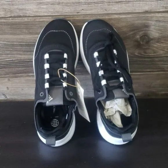 New Adidas Fukasa Run Black White Running Sneakers Gym Workout Athleisure Shoes