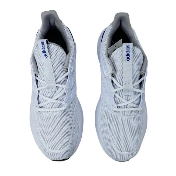 New Adidas Men's Energy Falcon Running Shoes, Size 7.5, Blue/White