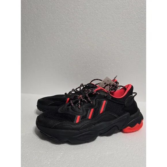 New Adidas Originals Ozweego TR MEN'S Shoes Casual Black SNEAKER FW5813 Size 8.5
