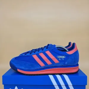 New adidas SL72 RS Blue Bright Red Men's Shoes Size 11.5