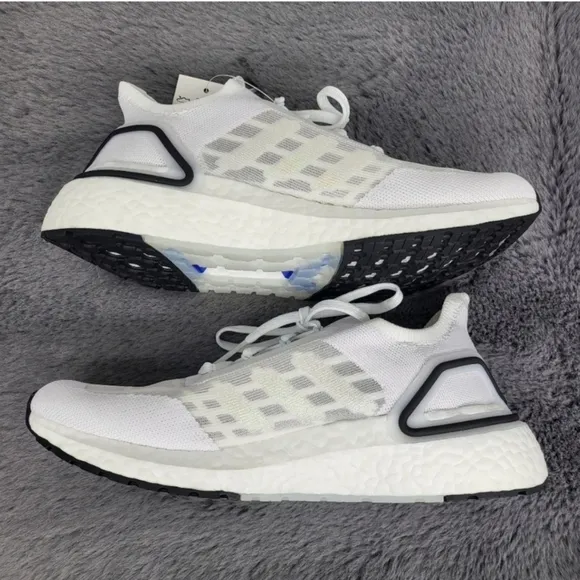 New Adidas Ultraboost Summer.RDY White Black Running Shoes Size 5.5