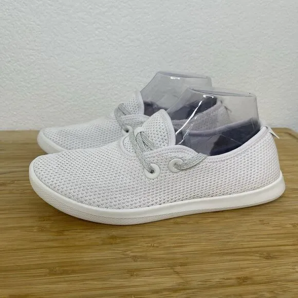 NEW Allbirds Tree Skippers Shoes Sz 9 Chalk White Casual Sneakers Mesh Walking
