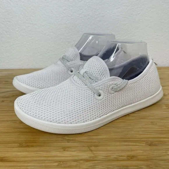 NEW Allbirds Tree Skippers Shoes Sz 9 Chalk White Casual Sneakers Mesh Walking