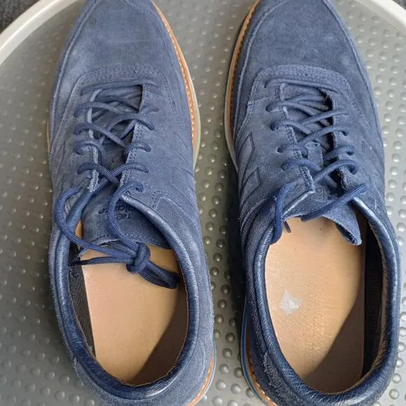New Balance 1100 Oxford Men Dress Walking Shoes Blue