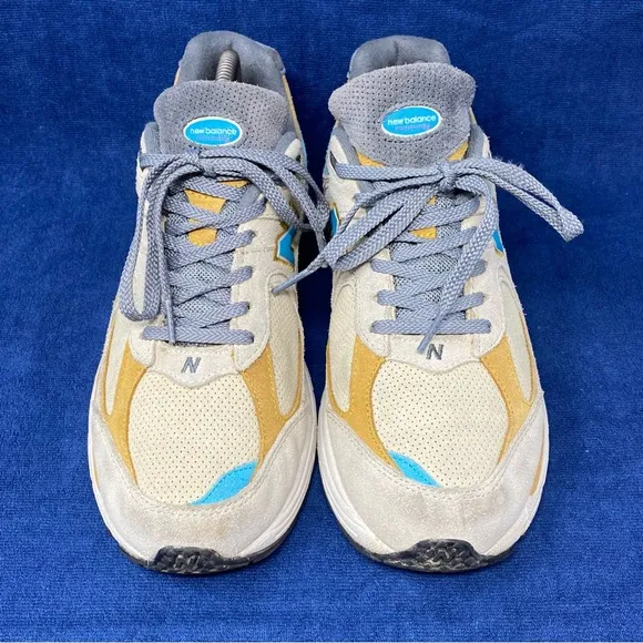 New Balance 2002R Incense - Size 8.5 - White Purple Tan Teal Blue Grey Running
