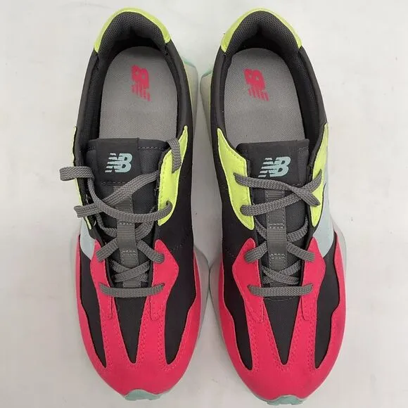 New Balance 327 Marblehead Pink Zing Athletic Sneakers GS327PW1 Size 6.5